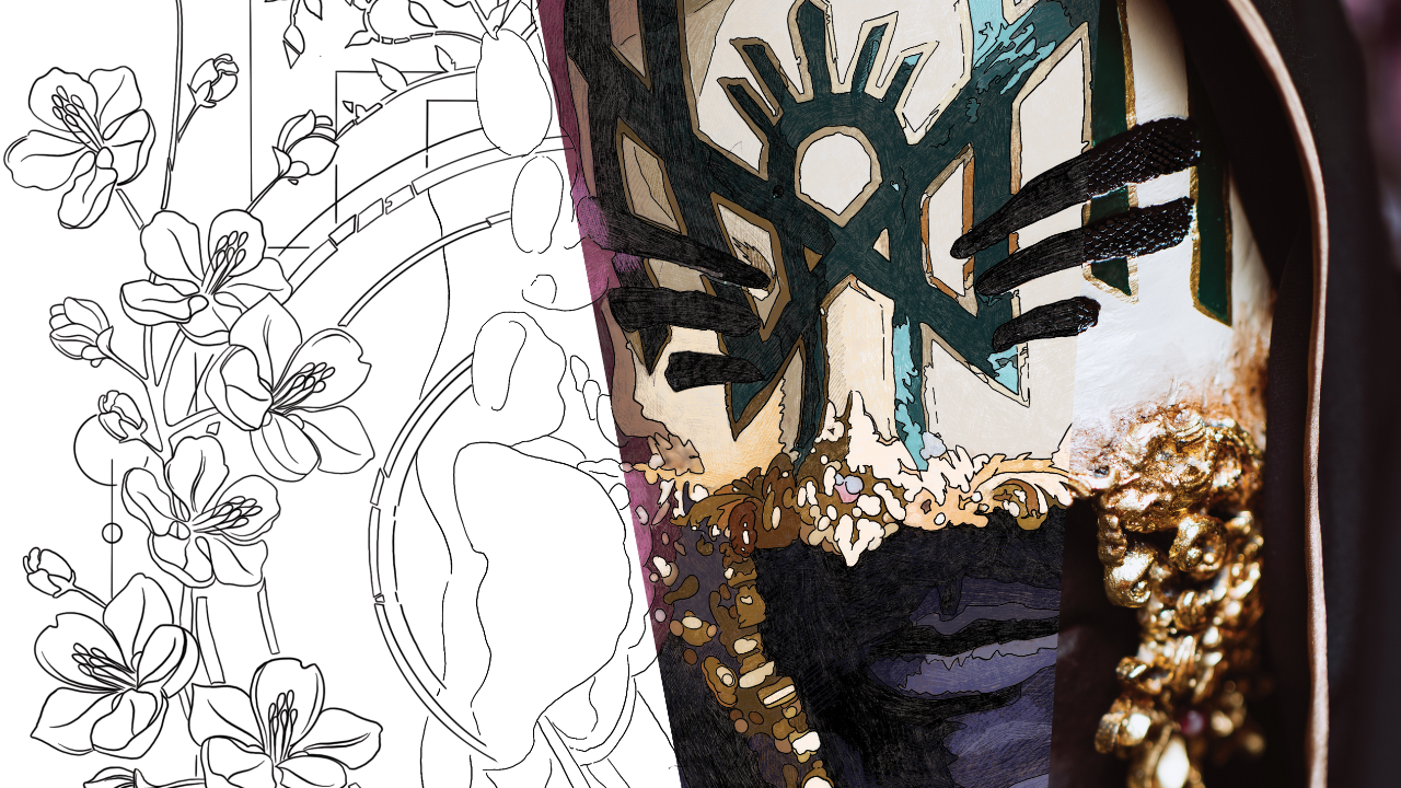 Sleep Token colouring book