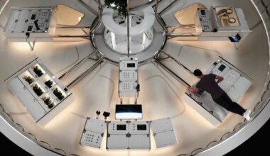 Bonkers New Space Station Expands to Full Size From Single Capsule