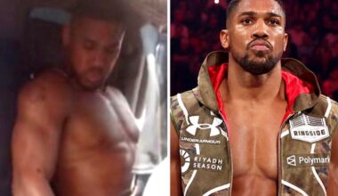 Anthony Joshua injured in car crash, two people dead