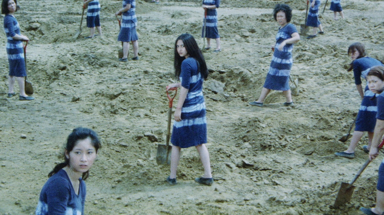 Meiko Kaji as Nami, the Scorpion, in Female Prisoner #701: Scorpion