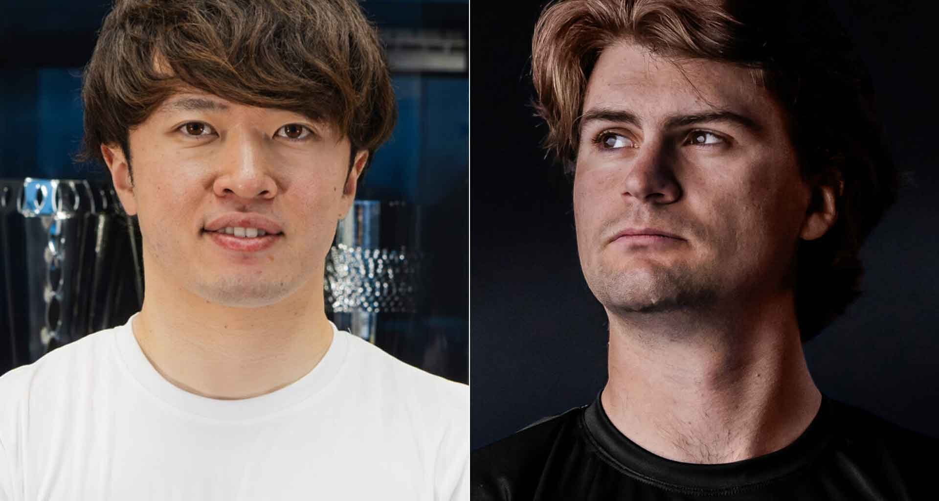 Ritomo Miyata and Colton Herta