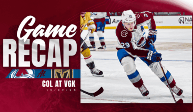 Avalanche Defeats Golden Knights 6-5 in Shootout After Erasing Multiple Third-Period Deficits