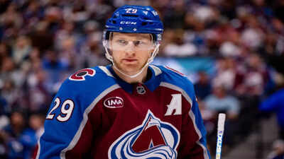 Nathan MacKinnon named NHL First Star of the Month after leading Colorado Avalanche to unbeaten November while topping scoring charts