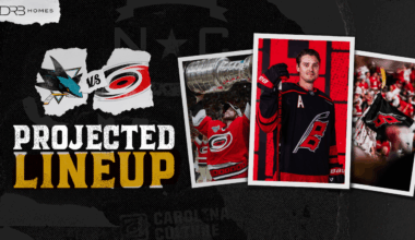 Projected Lineup: December 7 vs. San Jose