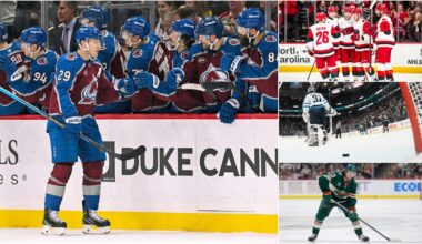 The NHL Standings Look Like They Got Sauced On Eggnog This Christmas