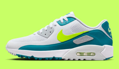 The Nike Air Max 90 Golf "Spruce Lime" Looks Ahead To Hitting The Links