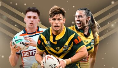 Golden Boot, international rugby league, Harry Grant, Julia Robinson, Rob Hawkins, World Cup