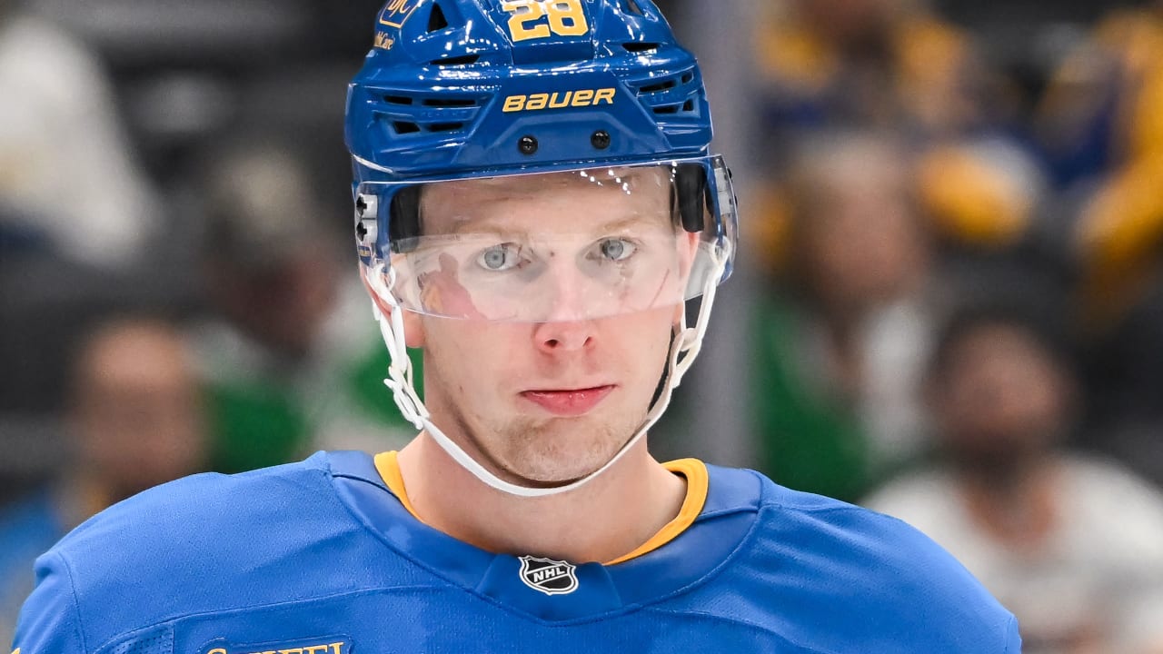 Blues recall Stenberg from Springfield