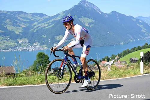 Oscar Onley in his final season with Team Picnic PostNL