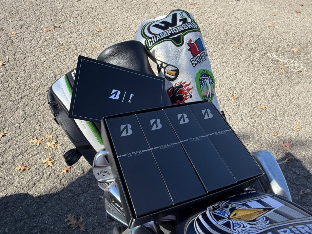 Bridgestone VS Prototype golf balls