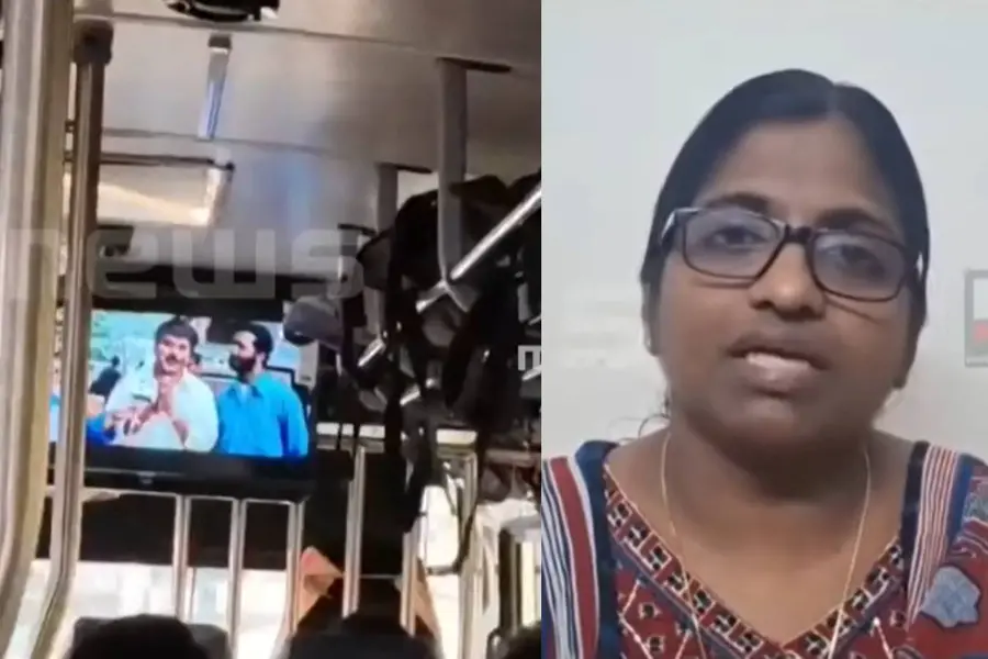 dileep movie ksrtc bus