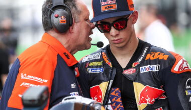 Paul Trevathan, Pedro Acosta, MotoGP grid