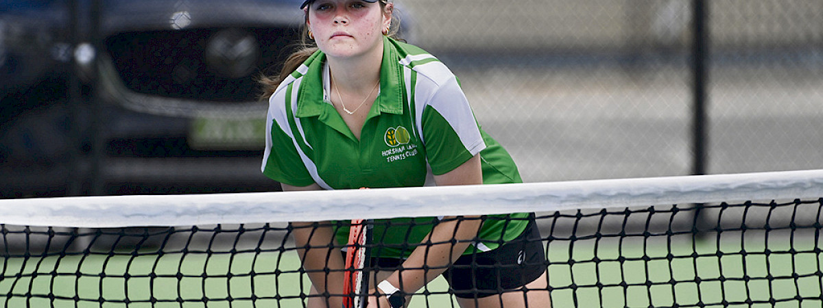 Tennis players score festive break