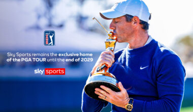 Sky extends PGA TOUR partnership until 2029, as Sky Sports remains the unrivalled home for golf fans in the UK and Ireland