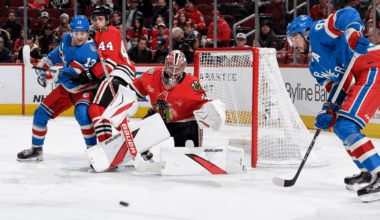 Knight makes 21 saves, helps Blackhawks shut out Rangers