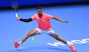 Dino Prizmic in action on Thursday in Jeddah, Saudi Arabia.