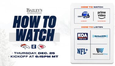 Denver Broncos at Kansas City Chiefs