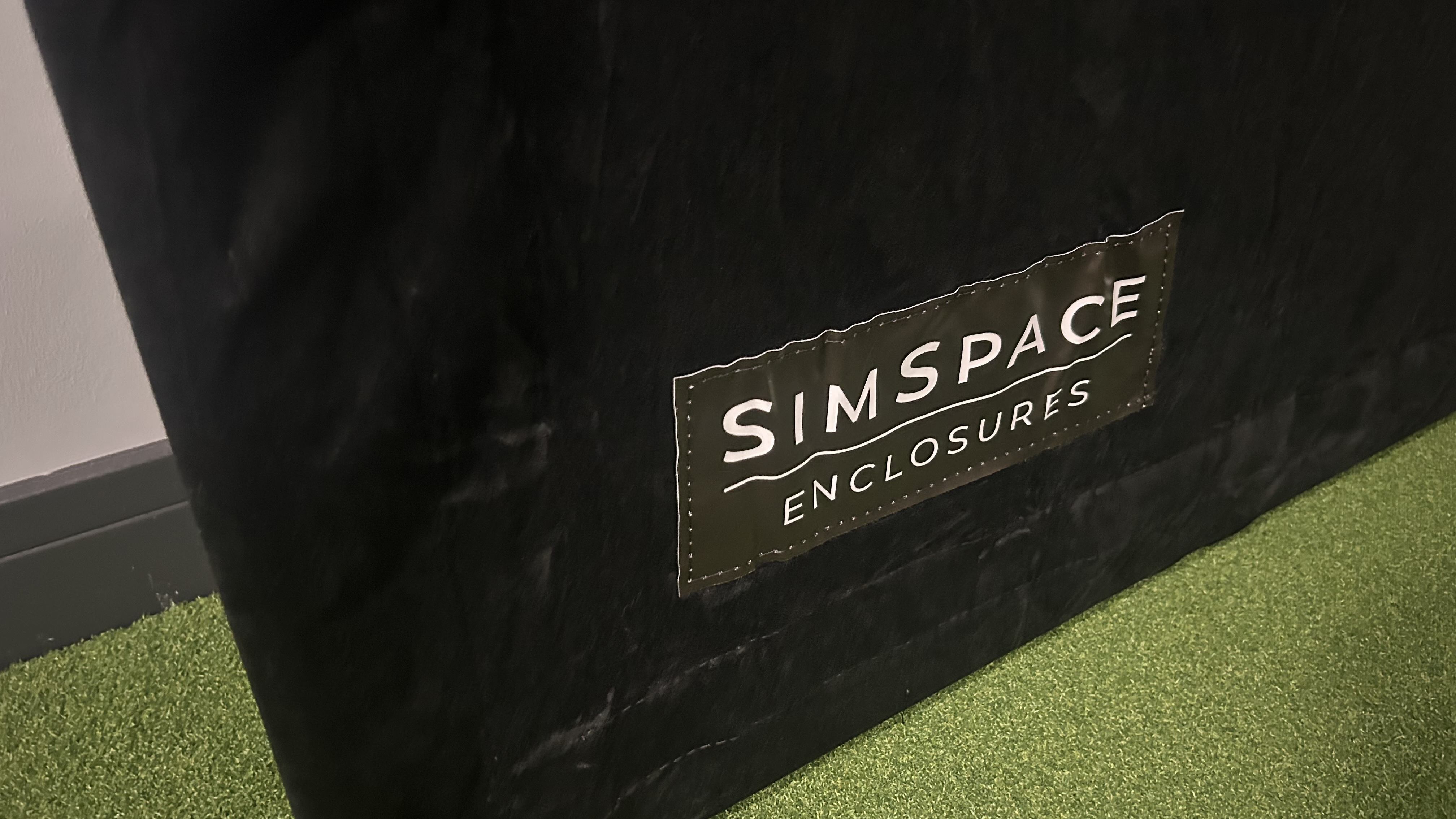 Photo of the Sim Space Golf Simulator Enclosure