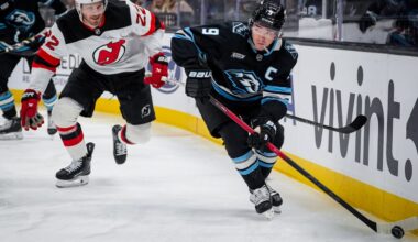 Rookie Forward Daniil But Scores First NHL Goal in Utah’s Close Loss to New Jersey