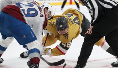 NHL On Tap: Avalanche look to keep rolling against Golden Knights