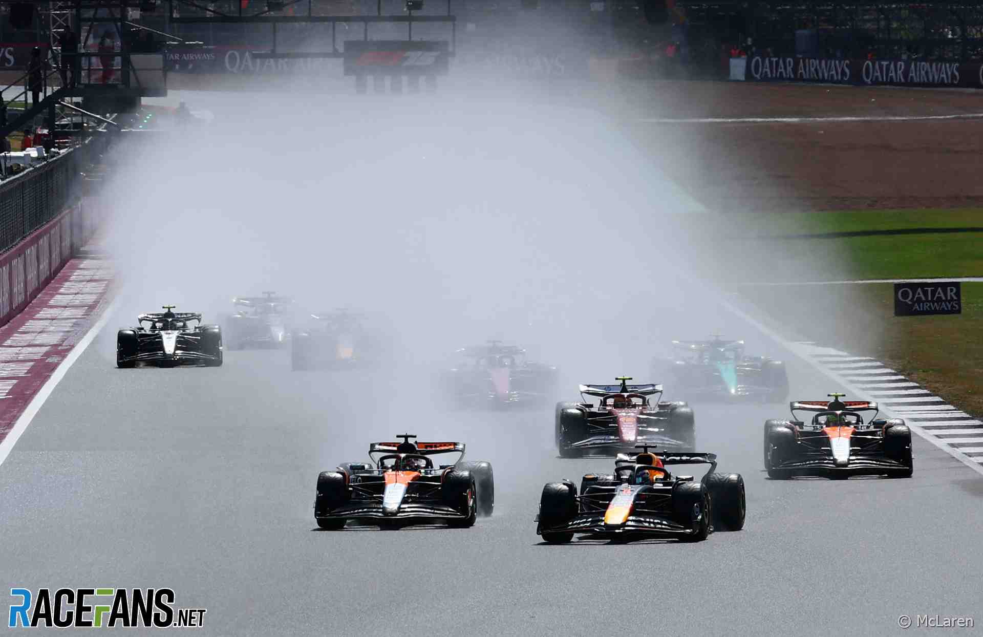 Start, Silverstone, 2025