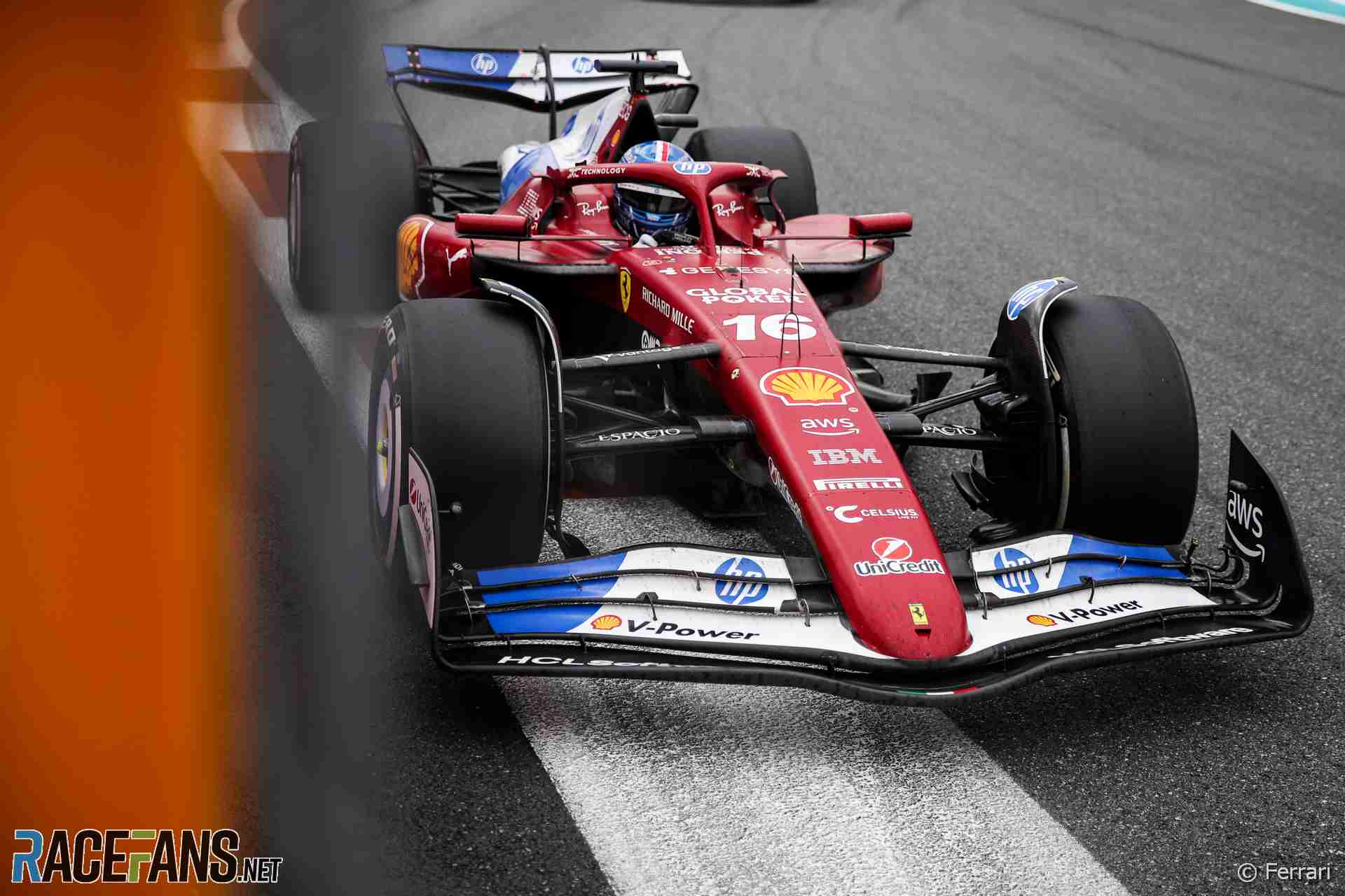 Charles Leclerc, Ferrari, Miami International Autodrome, 2025