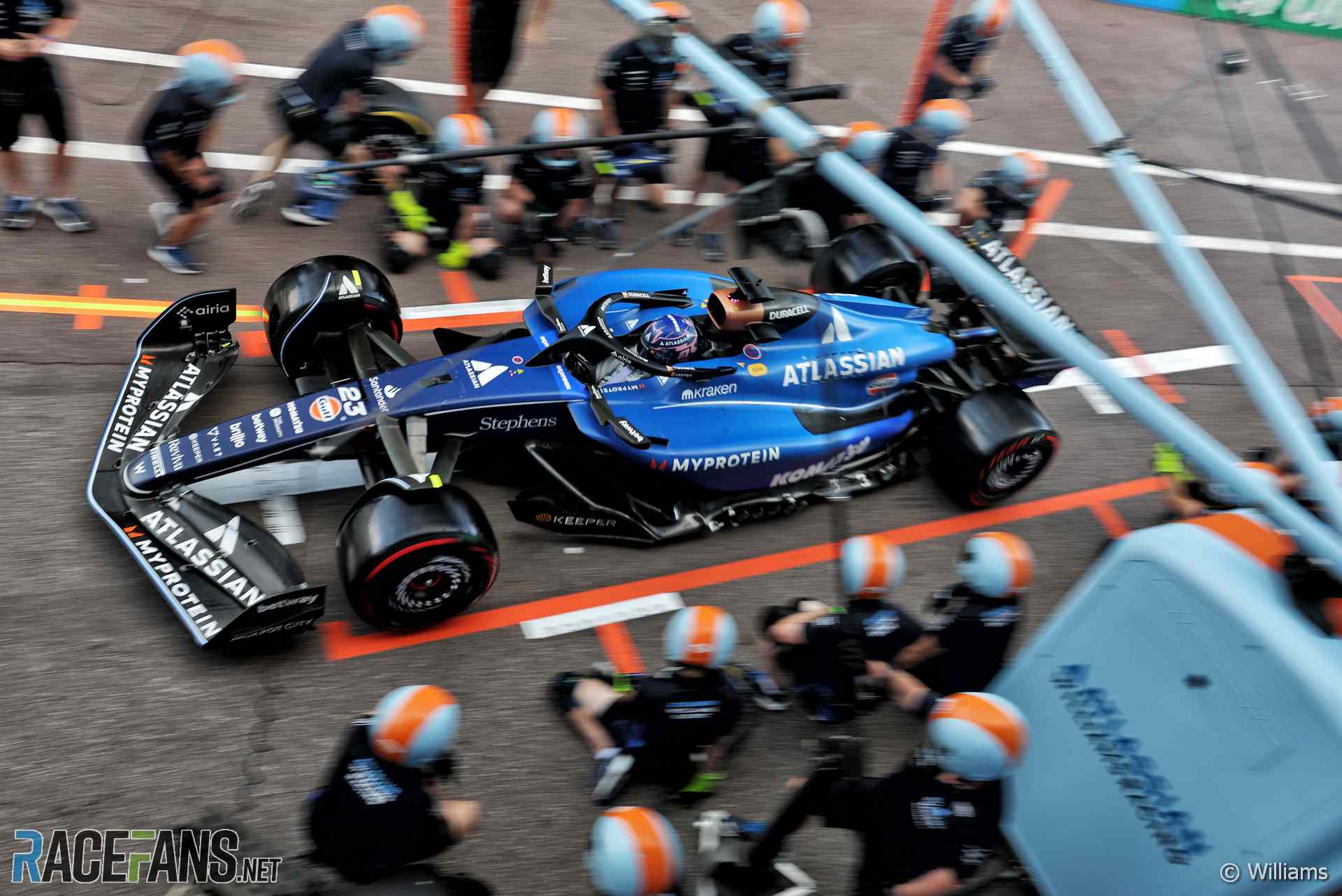Alexander Albon, Williams, Monaco, 2025