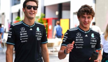 George Russell, Andrea Kimi Antonelli, Mercedes, 2025