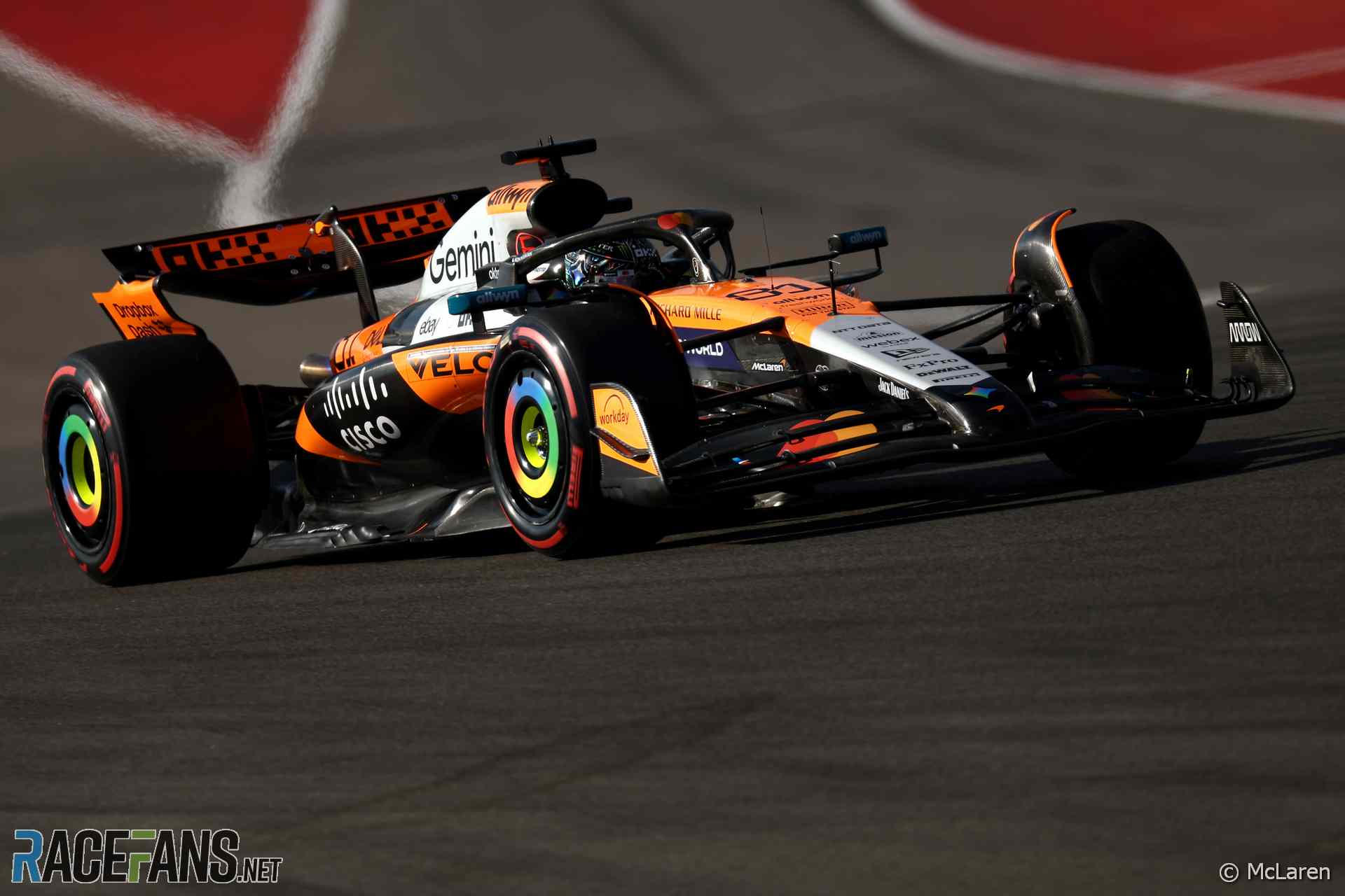 Oscar Piastri, McLaren, Circuit of the Americas, 2025