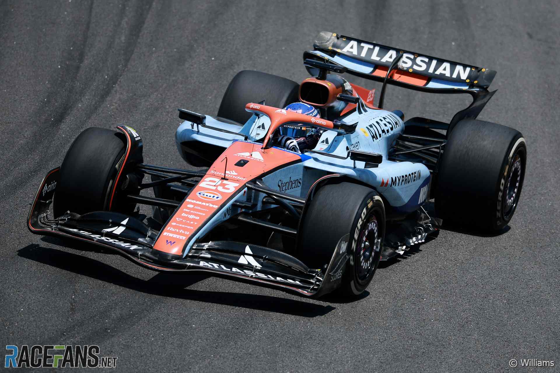 Alexander Albon, Williams, Interlagos, 2025