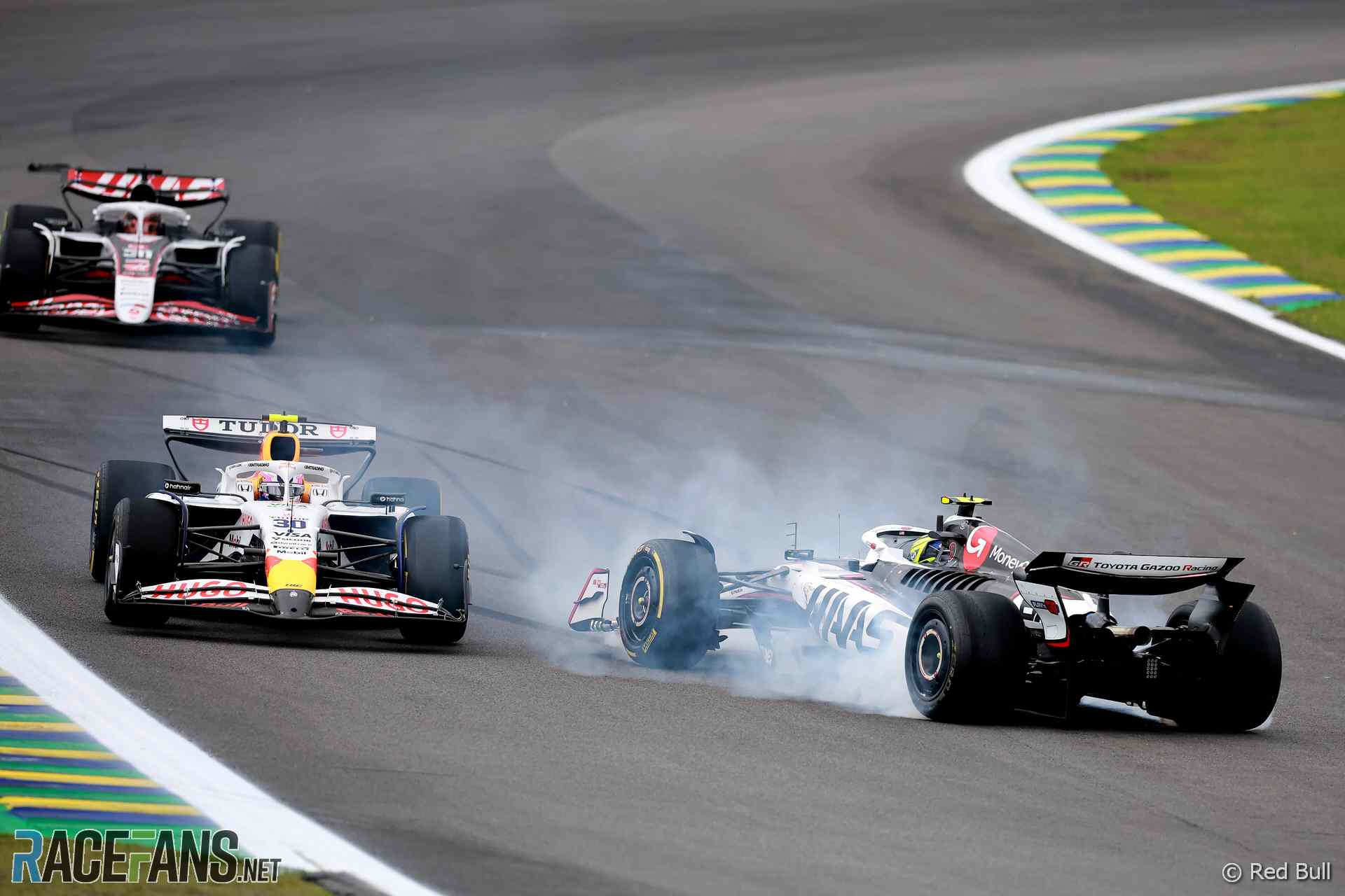 Oliver Bearman, Liam Lawson, Interlagos, 2025