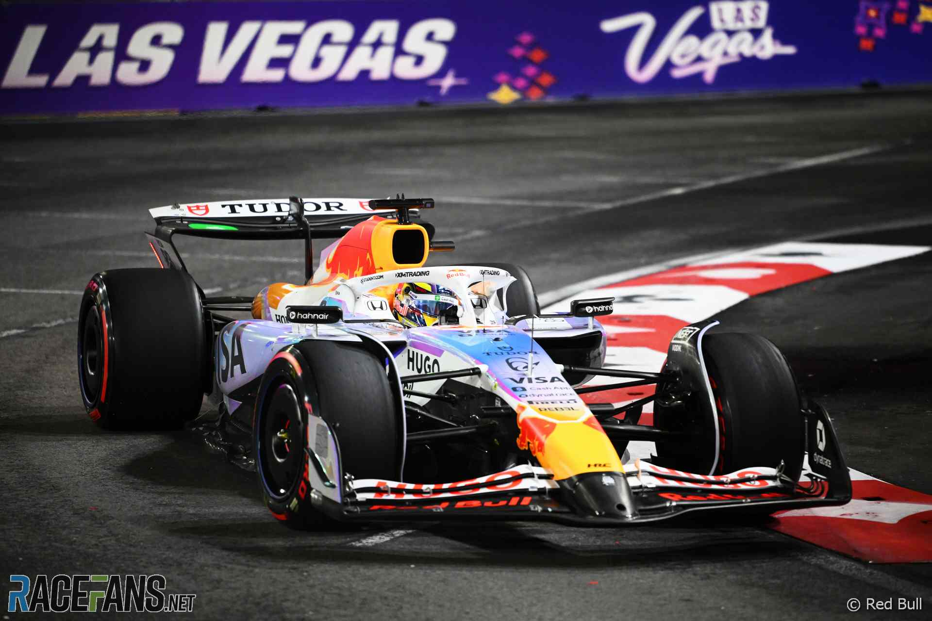 Isack Hadjar, Racing Bulls, Las Vegas Strip Circuit, 2025