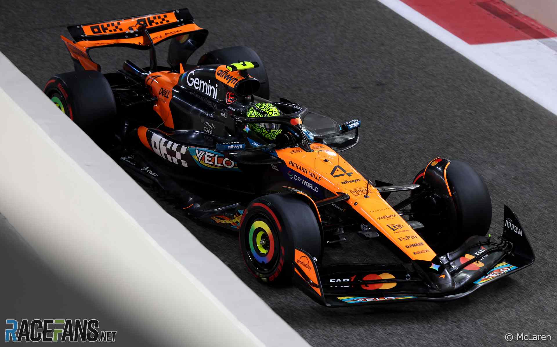 Lando Norris, McLaren, Yas Marina, 2025
