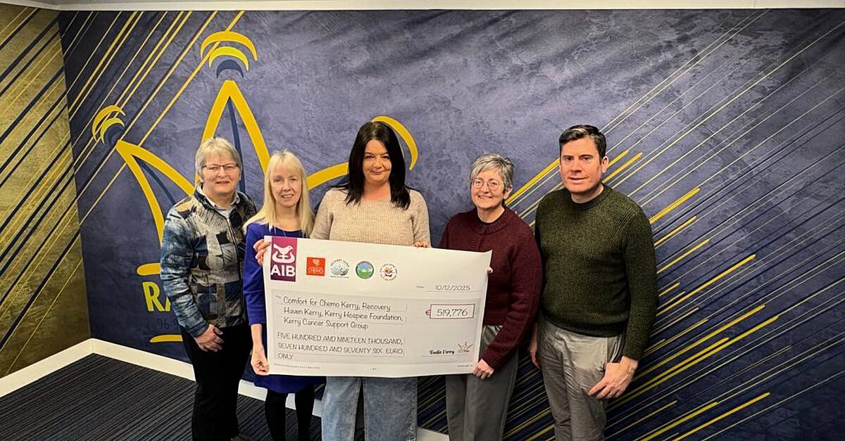 Radio Kerry Radio Bingo raises €100,000 for four Kerry charities