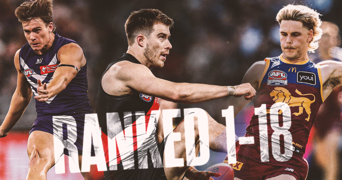 Every AFL team's midfield ranked 1-18 - AFL News