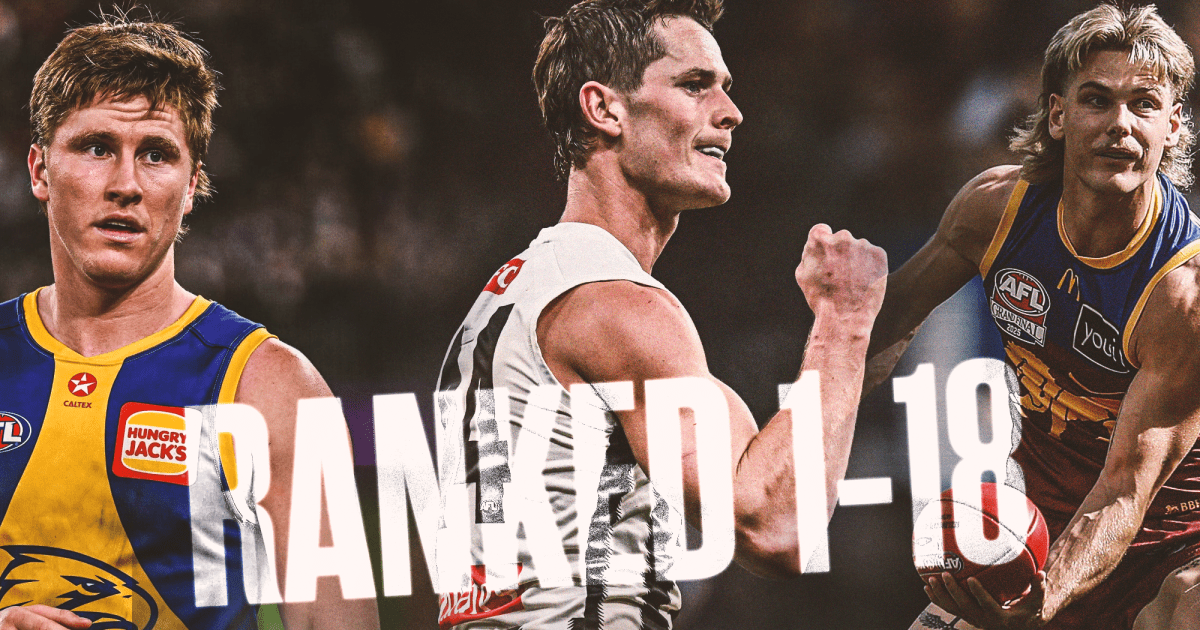 Every AFL team’s 2025 list ranked 1-18 - AFL News
