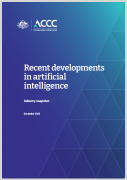 Recent developments in artificial intelligence - industry snapshot