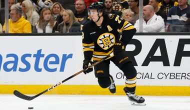 McAvoy 'healing really good' for Bruins after facial surgery