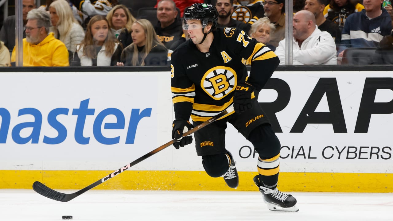 McAvoy 'healing really good' for Bruins after facial surgery