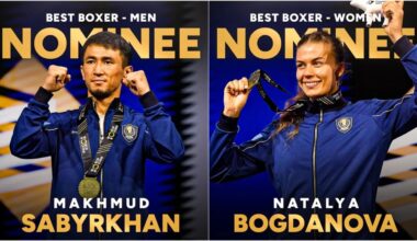 Two Kazakhs in Running for World Boxing’s Boxer of Year