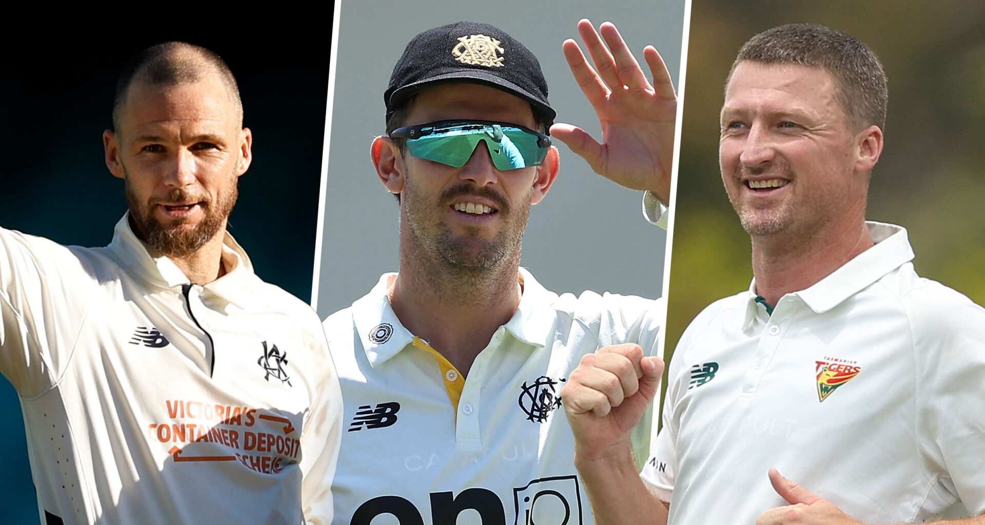 All the round six Sheffield Shield squads as they drop