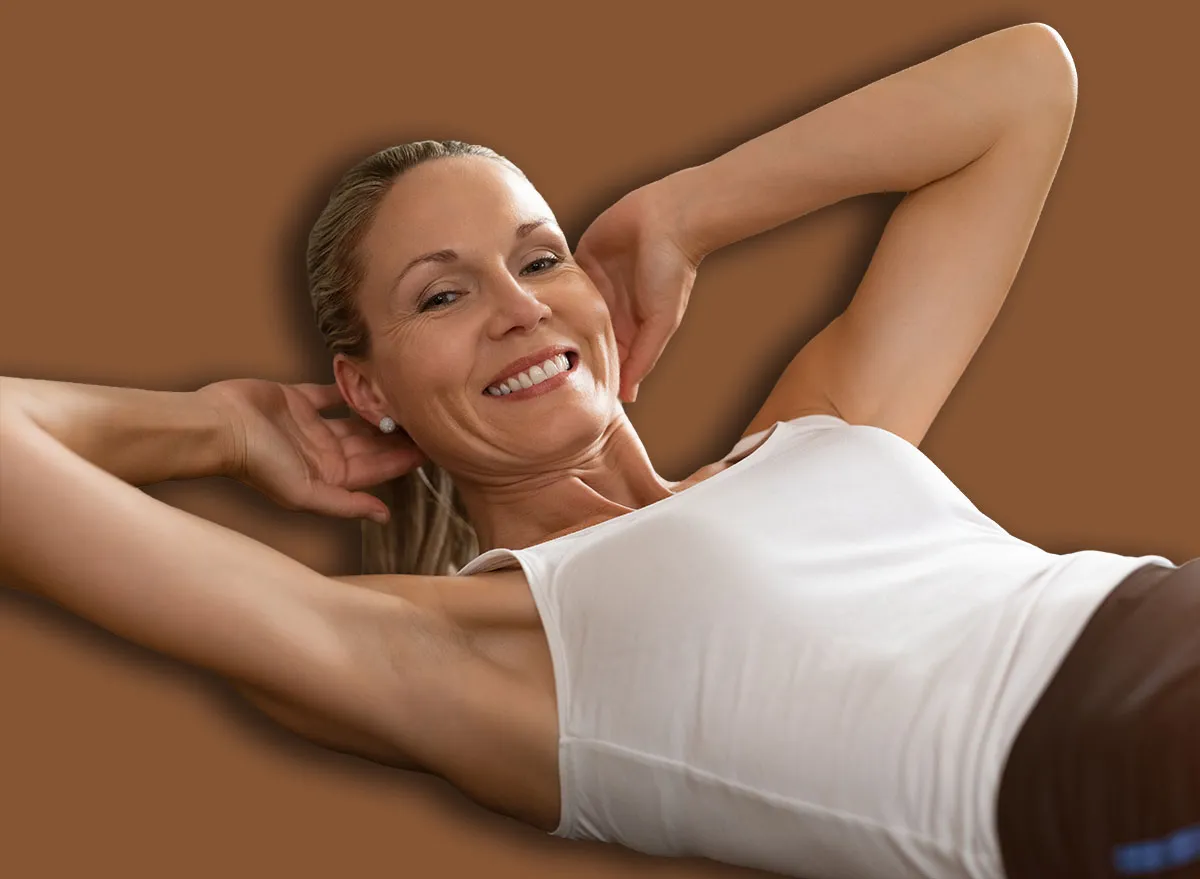 4 Bed Exercises To Trim Belly Overhang After 60