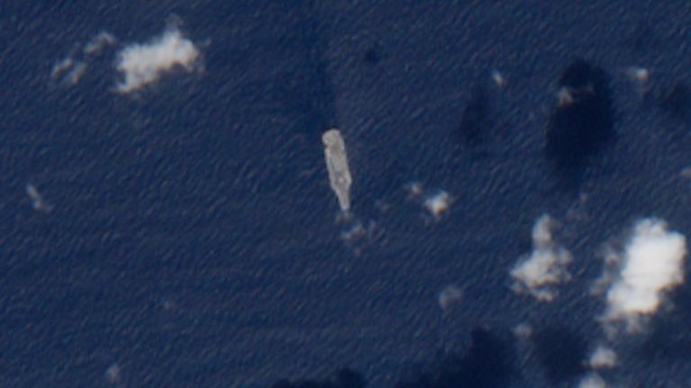 In November, the US sent USS Gerald R Ford to the Caribbean in what the Trump administration said is a counter-drugs operation. Pic: Copernicus