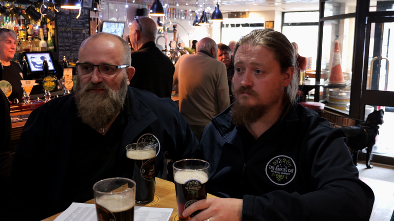 Mark and Michael Ambrose, father and son co-landlords of The Barking Cat, said the increases are a 'pub destroyer'