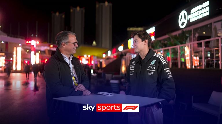 Ted Kravitz spoke with Mercedes driver George Russell as the pair discussed how this season has gone so far, with Russell also commenting on signing a multi-year contract with the team.
