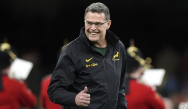 Rassie Erasmus signs four-year extension as South Africa head coach