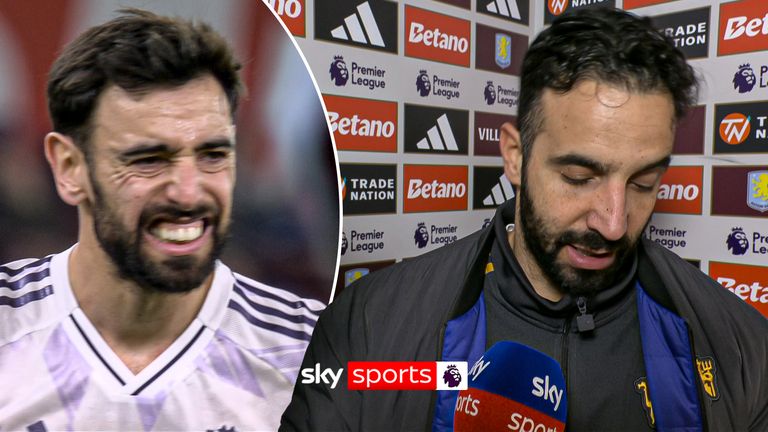 Ruben Amorim believes Bruno Fernandes has suffered a soft tissue injury and feels the Man United captain will be out for a while.