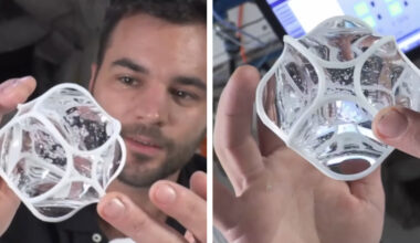 Astronaut Debuts New Shape That Can Only Be Achieved in Space