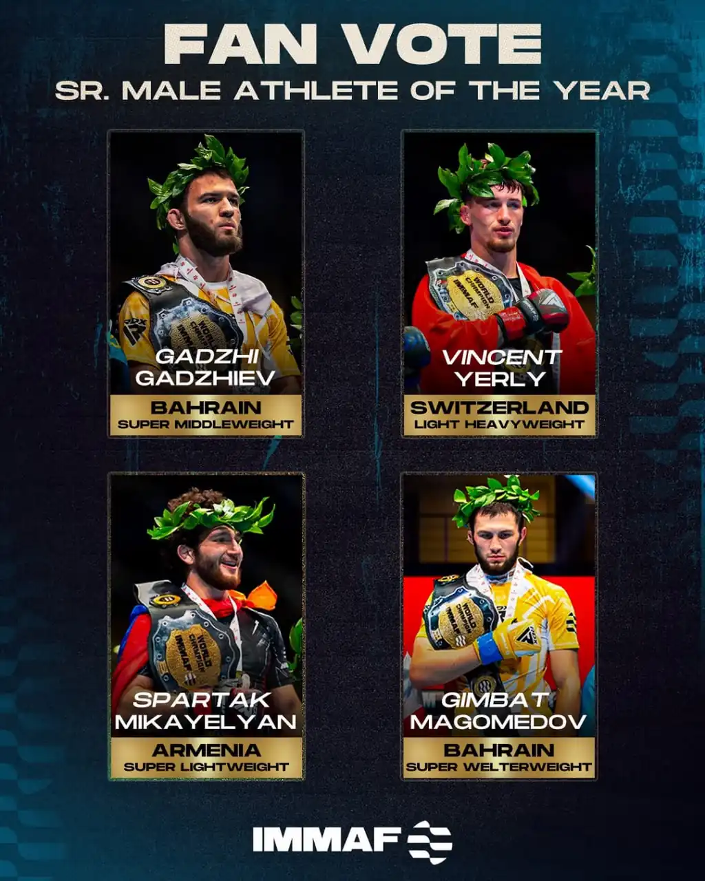 IMMAF Best Athletes