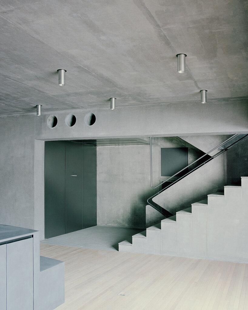 stocker lee architetti wraps MANMADE seoul with textile-like concrete and glass blocks